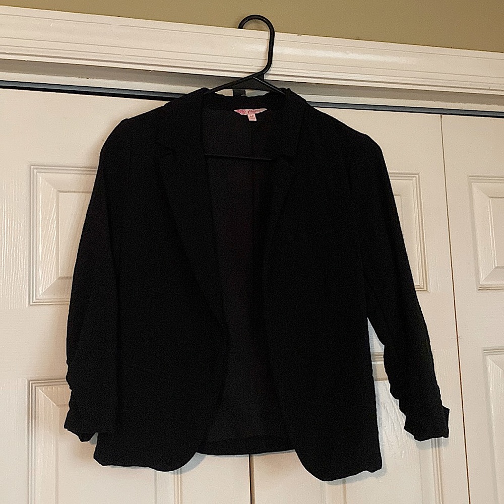 Light Black Blazer